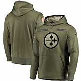 Nike Steelers Olive Salute To Service Men's Pullove Hoodie,baseball caps,new era cap wholesale,wholesale hats